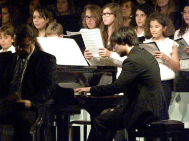 Lucca, playing Carmina Burana by Carl Orff